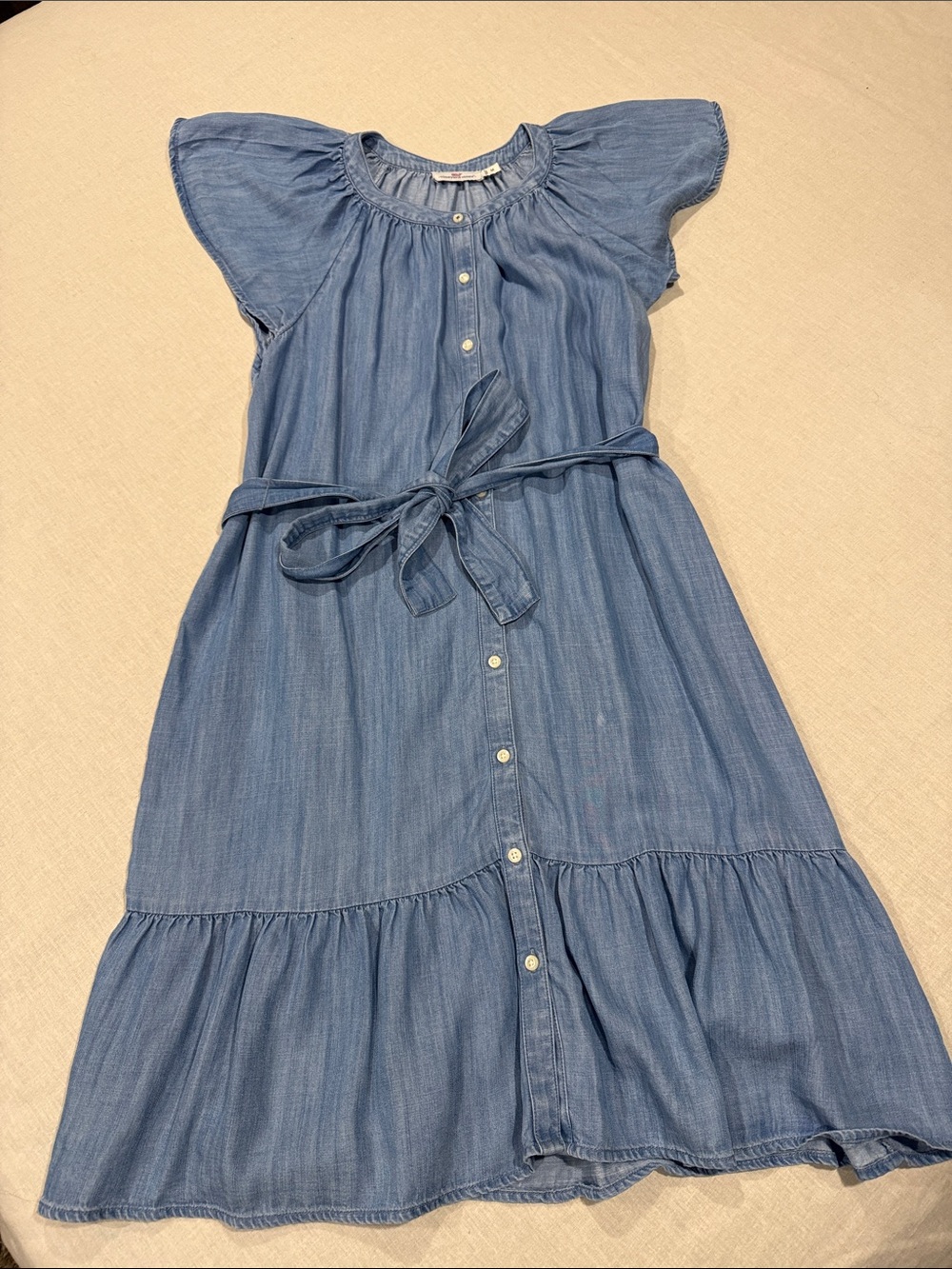 Vineyard Vines Light Blue Chambray Dress size M